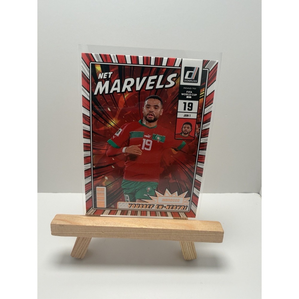2025-26 Donruss Road to Fifa World Cup Net Marvels Silver #13‎ YOUSSEF EN-NESYRI